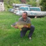 2014 05. 30. 10200 gr. MOHOSZ Szepezdfürdői Horgásztanyán fogott ponty